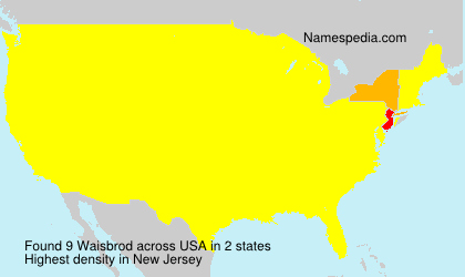 Surname Waisbrod in USA Surname Waisbrod in USA