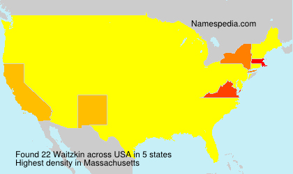 Surname Waitzkin in USA Surname Waitzkin in USA