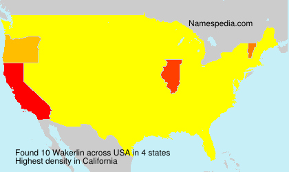 Surname Wakerlin in USA Surname Wakerlin in USA