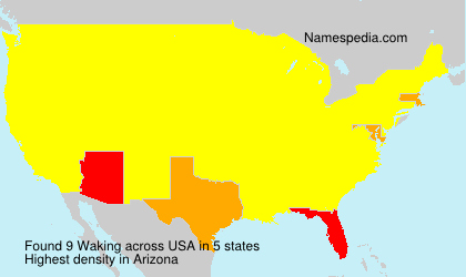 Surname Waking in USA Surname Waking in USA