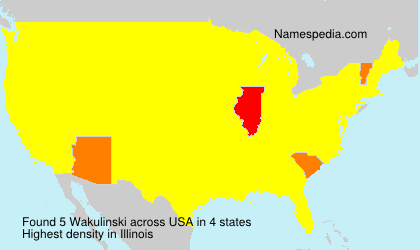 Surname Wakulinski in USA Surname Wakulinski in USA