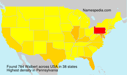 Surname Walbert in USA Surname Walbert in USA