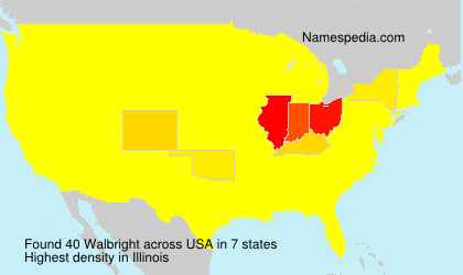Surname Walbright in USA Surname Walbright in USA