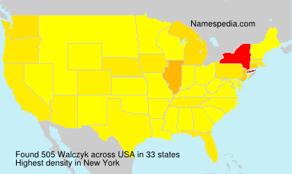 Surname Walczyk in USA Surname Walczyk in USA