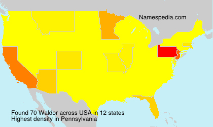 Surname Waldor in USA Surname Waldor in USA