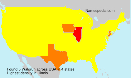 Surname Waldrun in USA Surname Waldrun in USA