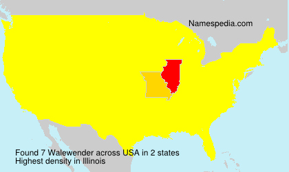 Surname Walewender in USA Surname Walewender in USA
