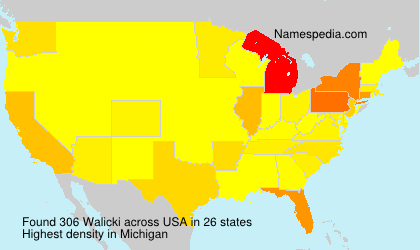 Surname Walicki in USA Surname Walicki in USA