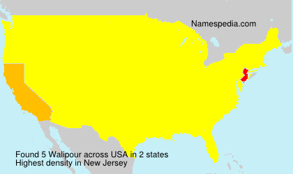 Surname Walipour in USA Surname Walipour in USA