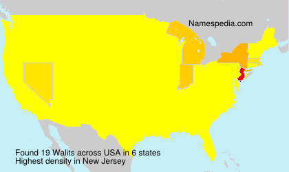 Surname Walits in USA Surname Walits in USA