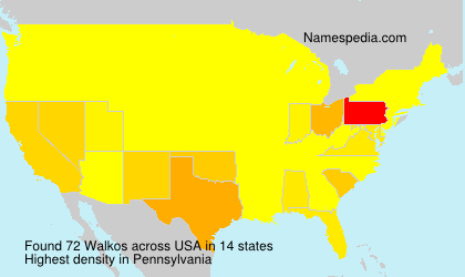 Surname Walkos in USA Surname Walkos in USA