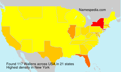 Surname Wallens in USA Surname Wallens in USA