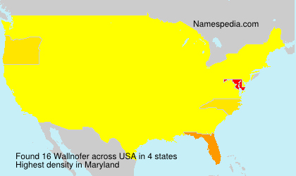 Surname Wallnofer in USA Surname Wallnofer in USA