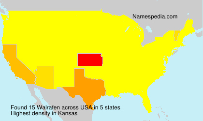 Surname Walrafen in USA Surname Walrafen in USA