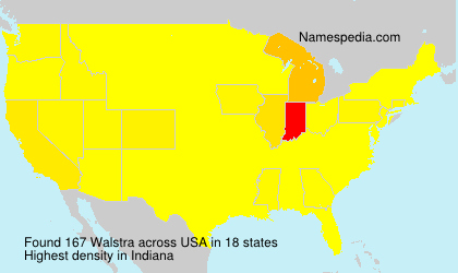 Surname Walstra in USA Surname Walstra in USA