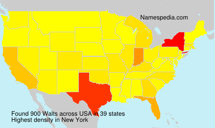 Surname Walts in USA Surname Walts in USA