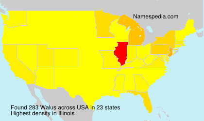 Surname Walus in USA Surname Walus in USA
