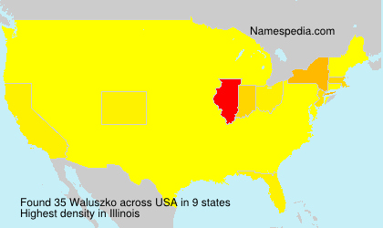 Surname Waluszko in USA Surname Waluszko in USA