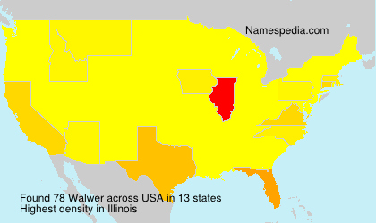 Surname Walwer in USA Surname Walwer in USA