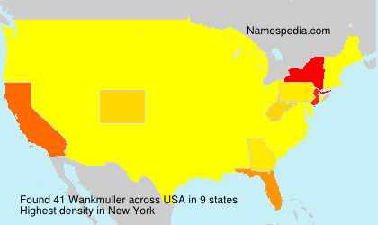 Surname Wankmuller in USA Surname Wankmuller in USA