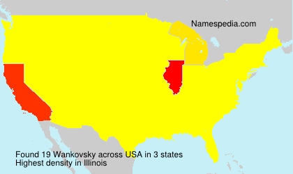 Surname Wankovsky in USA Surname Wankovsky in USA