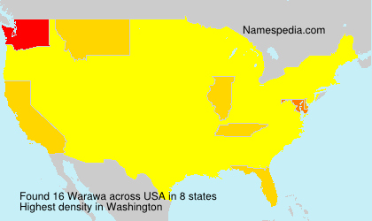 Surname Warawa in USA Surname Warawa in USA