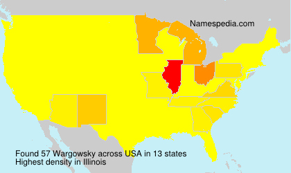 Surname Wargowsky in USA Surname Wargowsky in USA