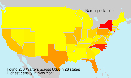 Surname Warters in USA Surname Warters in USA