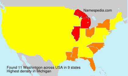 Surname Washintgon in USA Surname Washintgon in USA