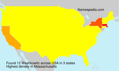 Surname Washkowitz in USA Surname Washkowitz in USA