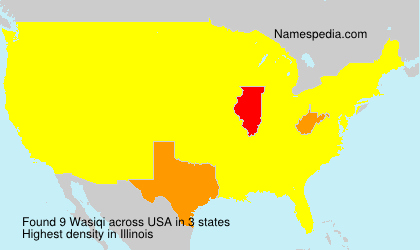 Surname Wasiqi in USA Surname Wasiqi in USA