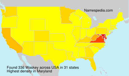 Surname Waskey in USA Surname Waskey in USA