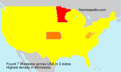 Surname Wasleske in USA Surname Wasleske in USA