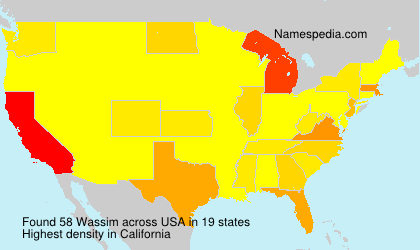 Surname Wassim in USA Surname Wassim in USA