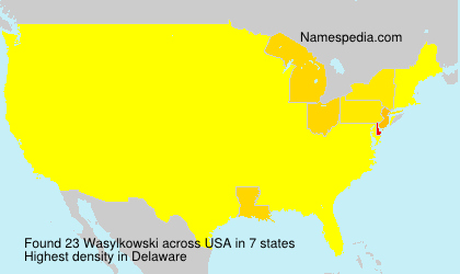 Surname Wasylkowski in USA Surname Wasylkowski in USA