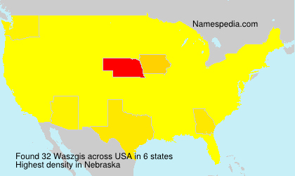 Surname Waszgis in USA Surname Waszgis in USA