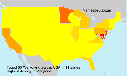 Surname Watkowski in USA Surname Watkowski in USA