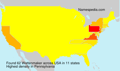 Surname Wattenmaker in USA Surname Wattenmaker in USA