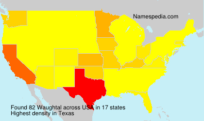 Surname Waughtal in USA Surname Waughtal in USA
