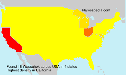 Surname Wauschek in USA Surname Wauschek in USA