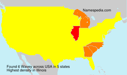 Surname Wavey in USA Surname Wavey in USA