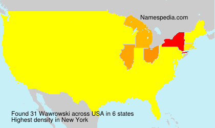 Surname Wawrowski in USA Surname Wawrowski in USA