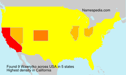 Surname Wawrytko in USA Surname Wawrytko in USA