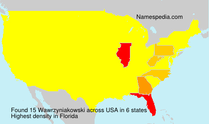 Surname Wawrzyniakowski in USA Surname Wawrzyniakowski in USA