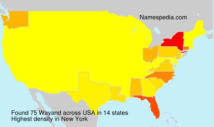Surname Wayand in USA Surname Wayand in USA