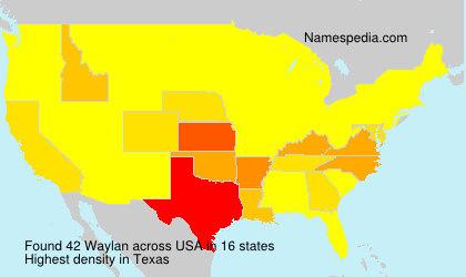 Surname Waylan in USA Surname Waylan in USA