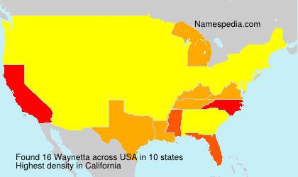 Surname Waynetta in USA Surname Waynetta in USA