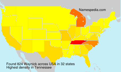 Surname Waynick in USA Surname Waynick in USA