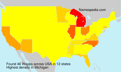 Surname Waypa in USA Surname Waypa in USA