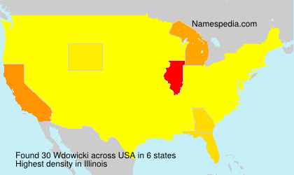 Surname Wdowicki in USA Surname Wdowicki in USA